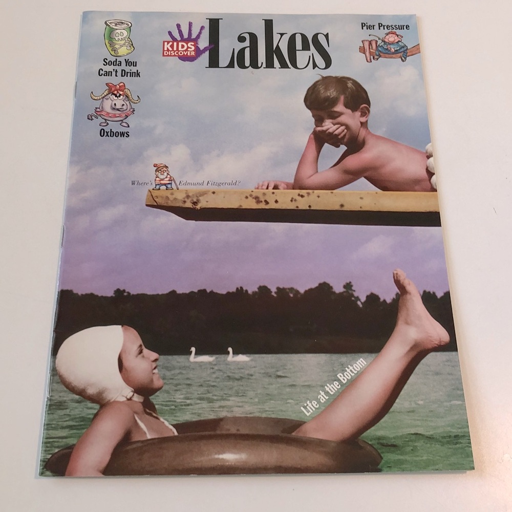 Vintage Y2K Kids Discover Magazine Lakes Volume 13 Issue 4 April 2003